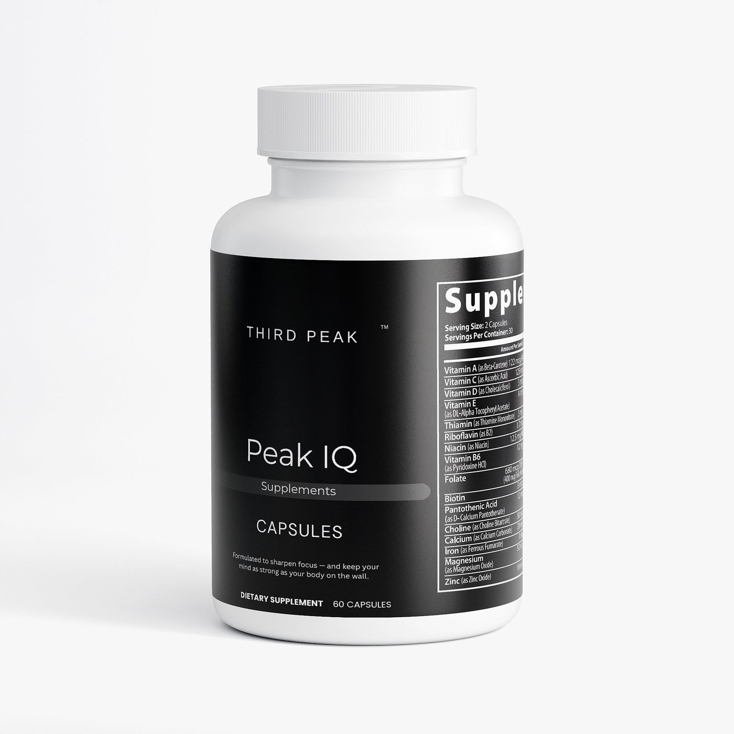 Peak IQ — Focus formula