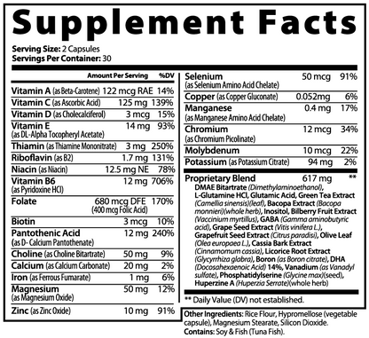 Peak IQ — Focus formula